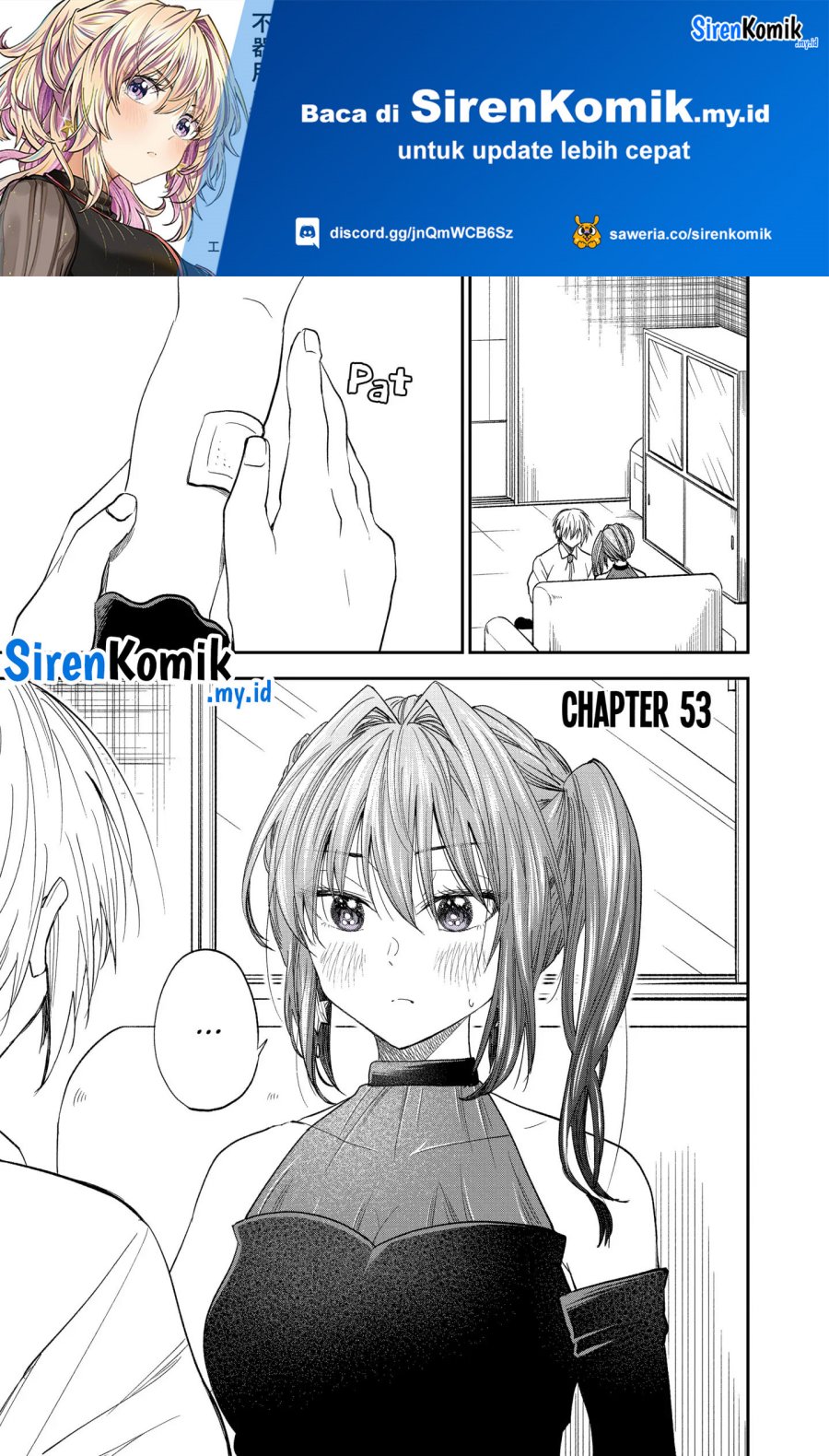 Awkward Senpai Serialization Chapter 53 Gambar 2